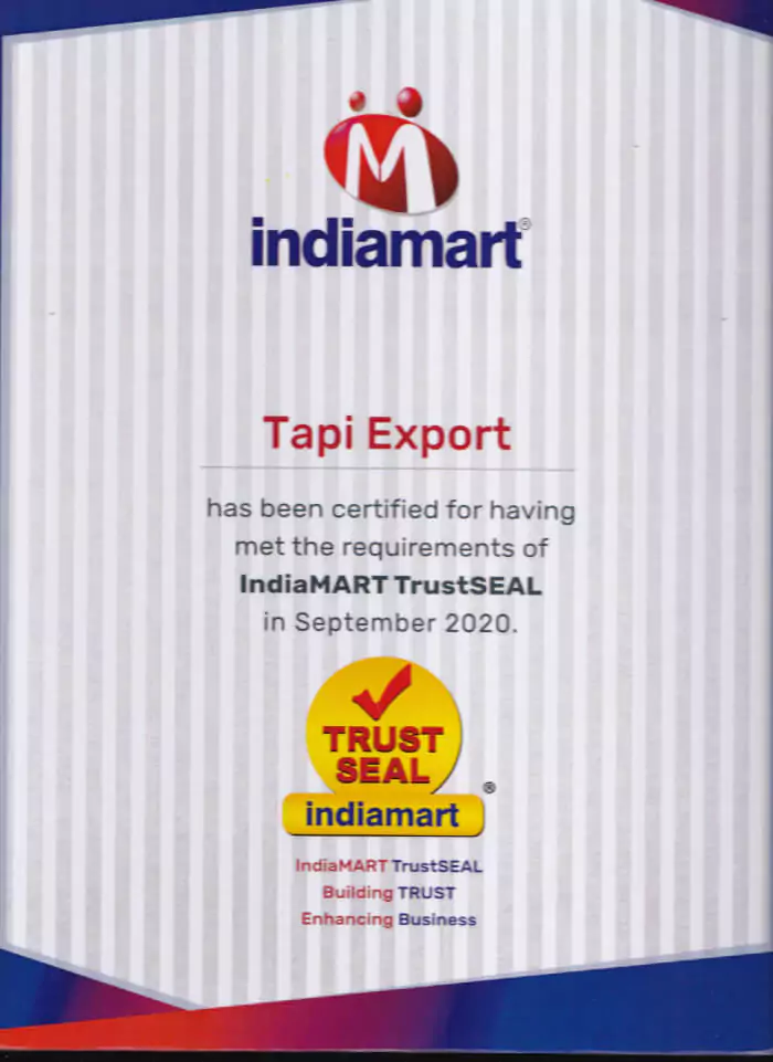 tapi indiamart certi 1