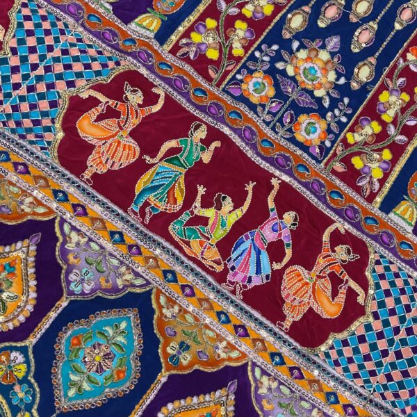 Lightweight Indo-Western Open Jacket Fabric