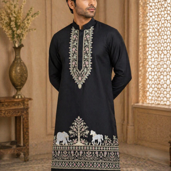 Mens Embroidery Kurta