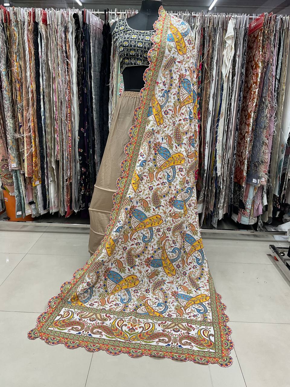 Printed Designer Dupattas - Image 7