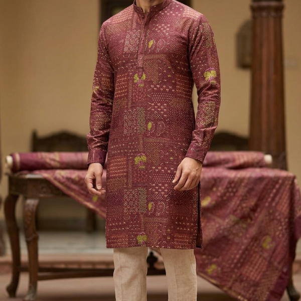 Premium Digital Print Cotton Fabric