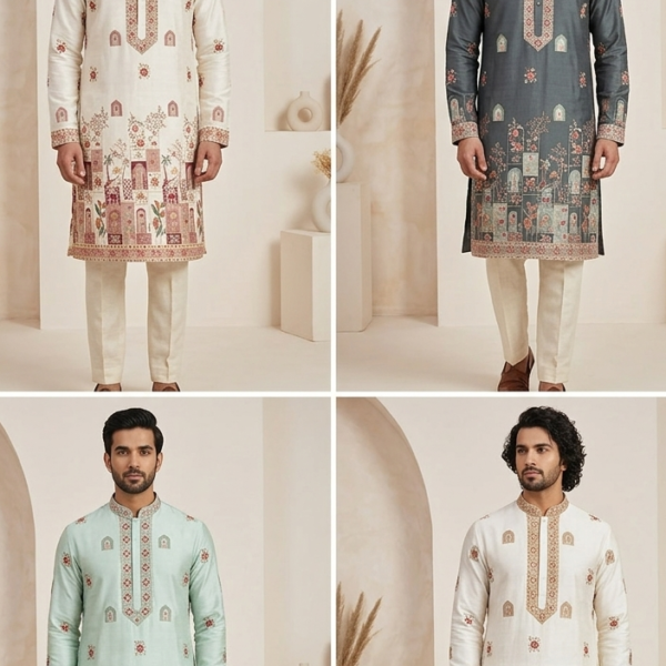 New Arrivals 44 Floral Embroidered Ethnic Fabric