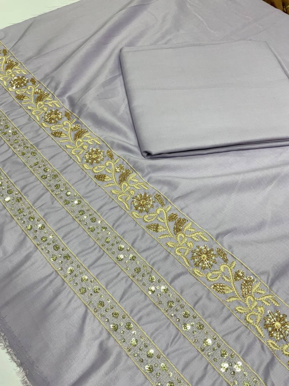 Embroidered Neck Work Kurta 8 Embroidered Neck Work Kurta - Image 8