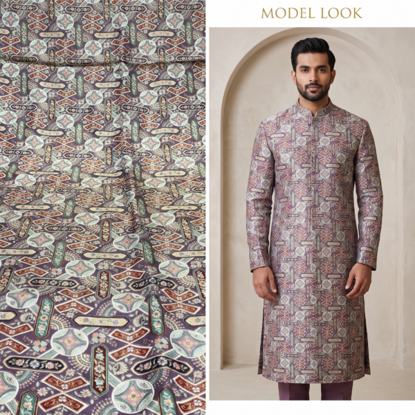 New Arrivals 26 Fancy Ethnic Jacquard Fabric