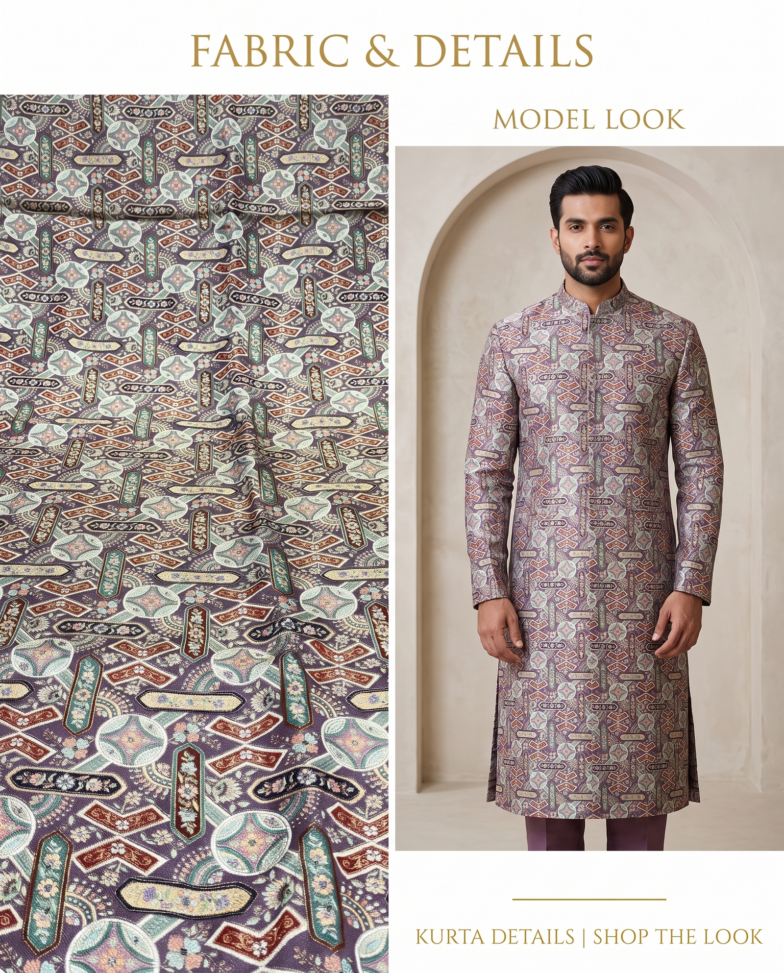 Fancy Ethnic Jacquard Fabric