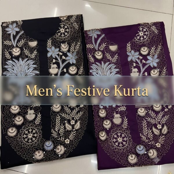 Black Ethnic Kurta