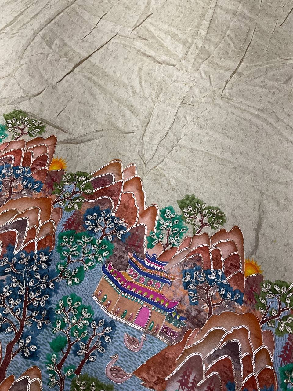 Men's Ethnic Printed Kurta Fabric 11 Men's Ethnic Printed Kurta Fabric - Image 11