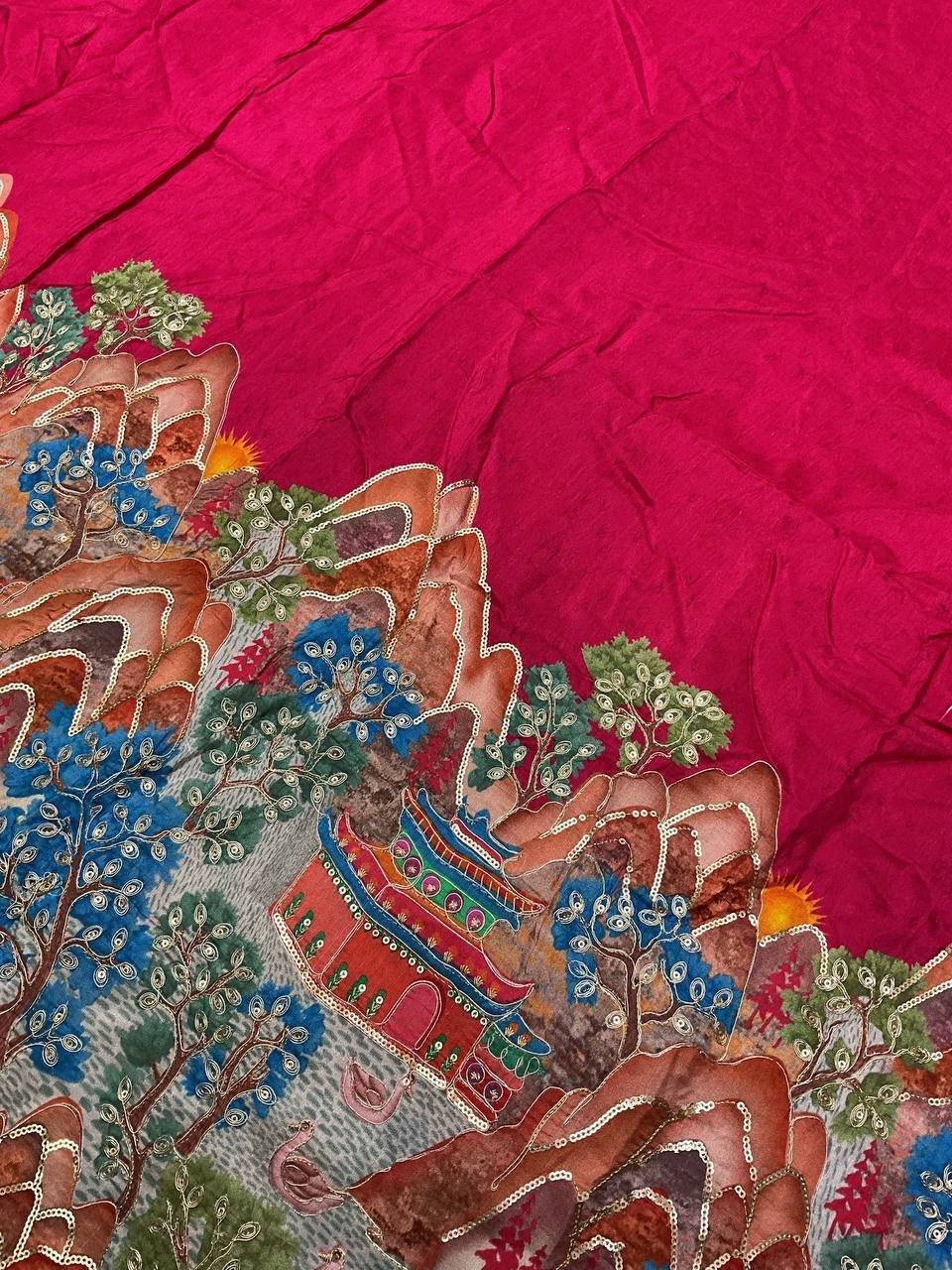 Men's Ethnic Printed Kurta Fabric 8 Men's Ethnic Printed Kurta Fabric - Image 8