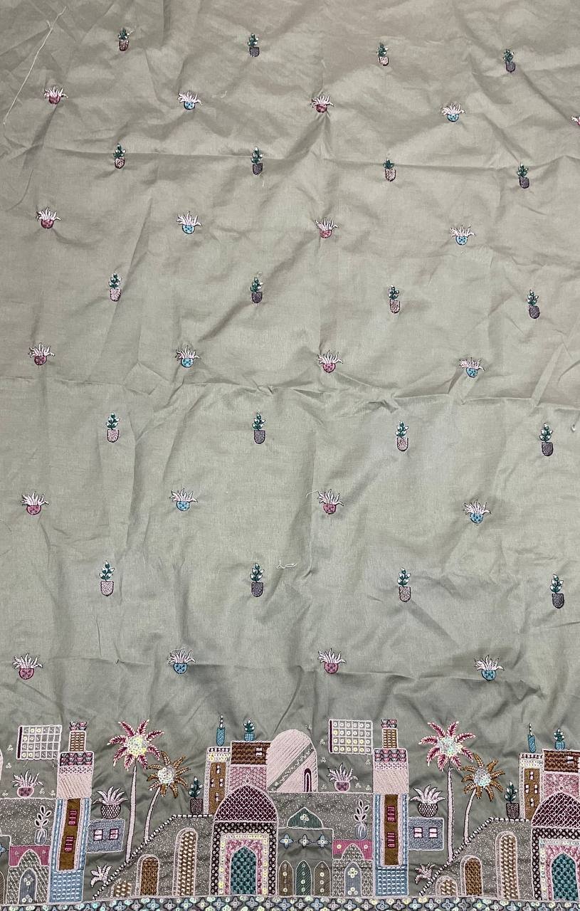Embroidered Ethnic Fabric For Family Wear 3 Embroidered Ethnic Fabric For Family Wear - Image 3