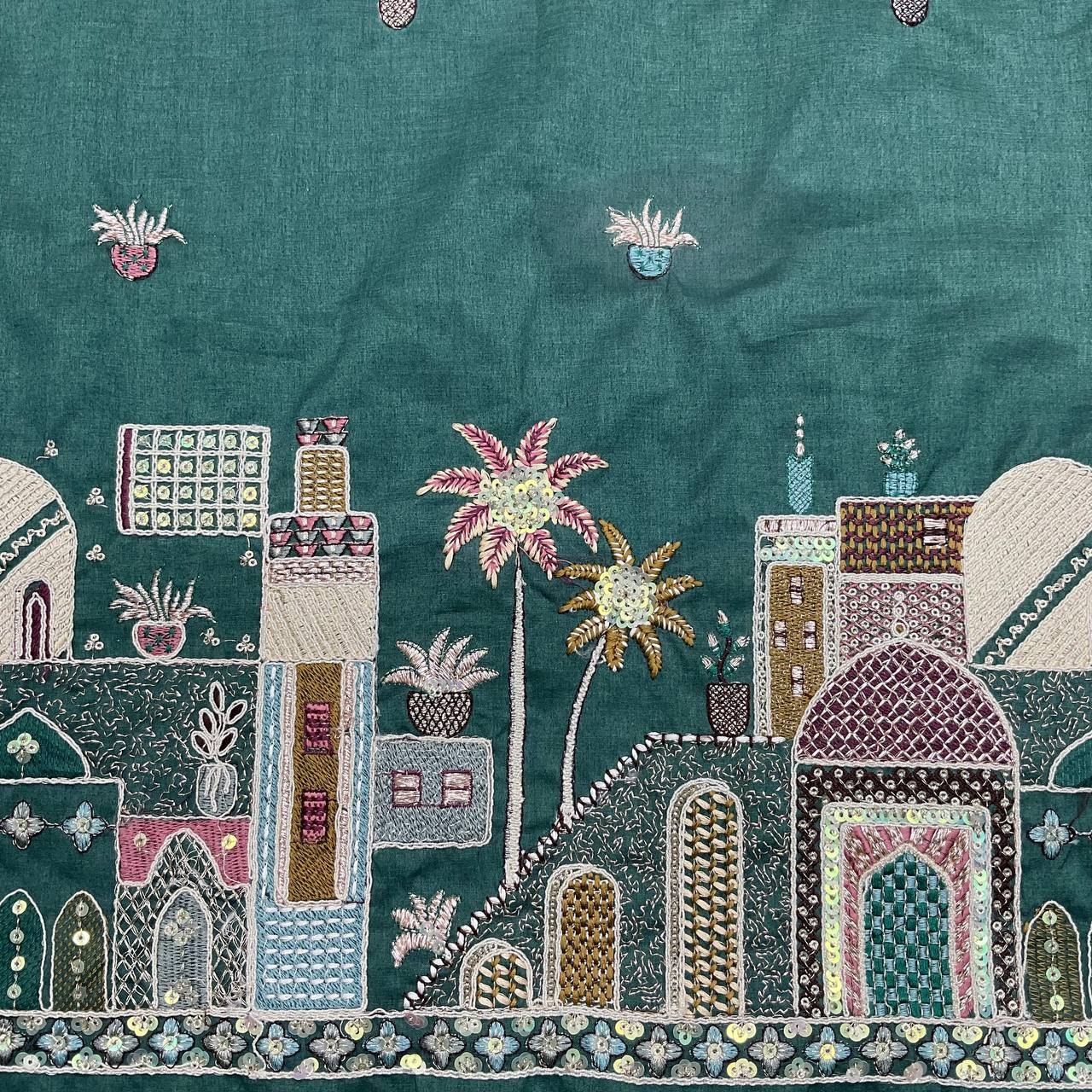 Embroidered Ethnic Fabric For Family Wear 9 Embroidered Ethnic Fabric For Family Wear - Image 9