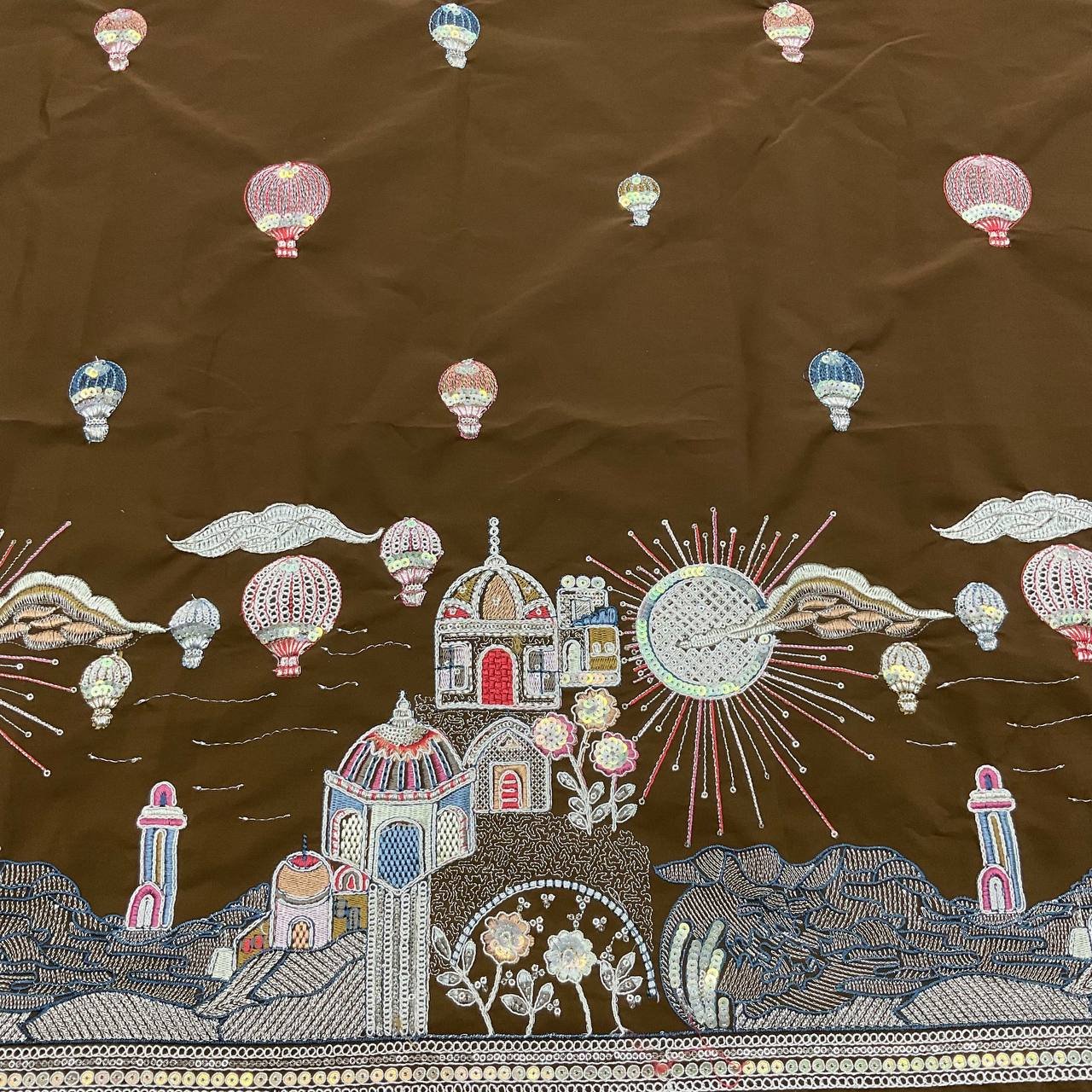 Black Kurta Fabric 8 Black Kurta Fabric - Image 8