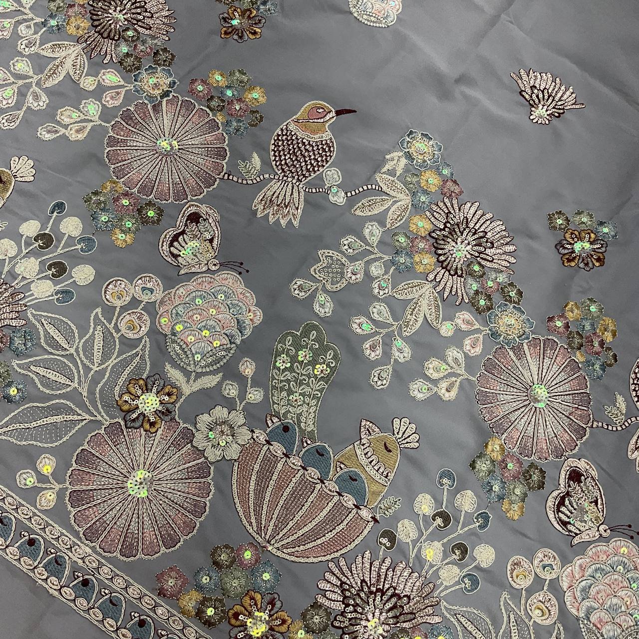 Ethnic Wear Embroidered Fabric 6 Ethnic Wear Embroidered Fabric - Image 6