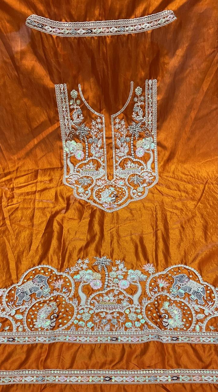 Black Embroidered Kurta 17 Black Embroidered Kurta - Image 17