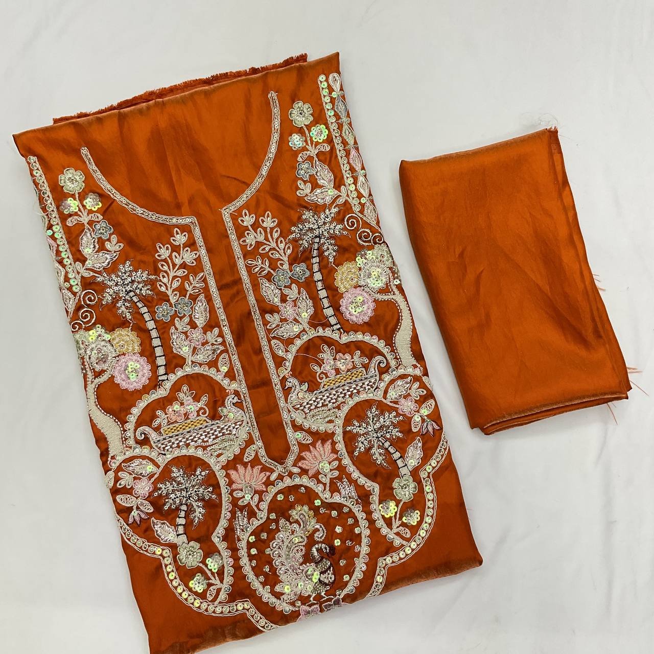 Black Embroidered Kurta 5 Black Embroidered Kurta - Image 5