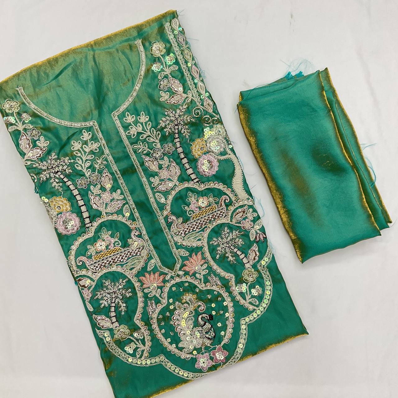 Black Embroidered Kurta 6 Black Embroidered Kurta - Image 6