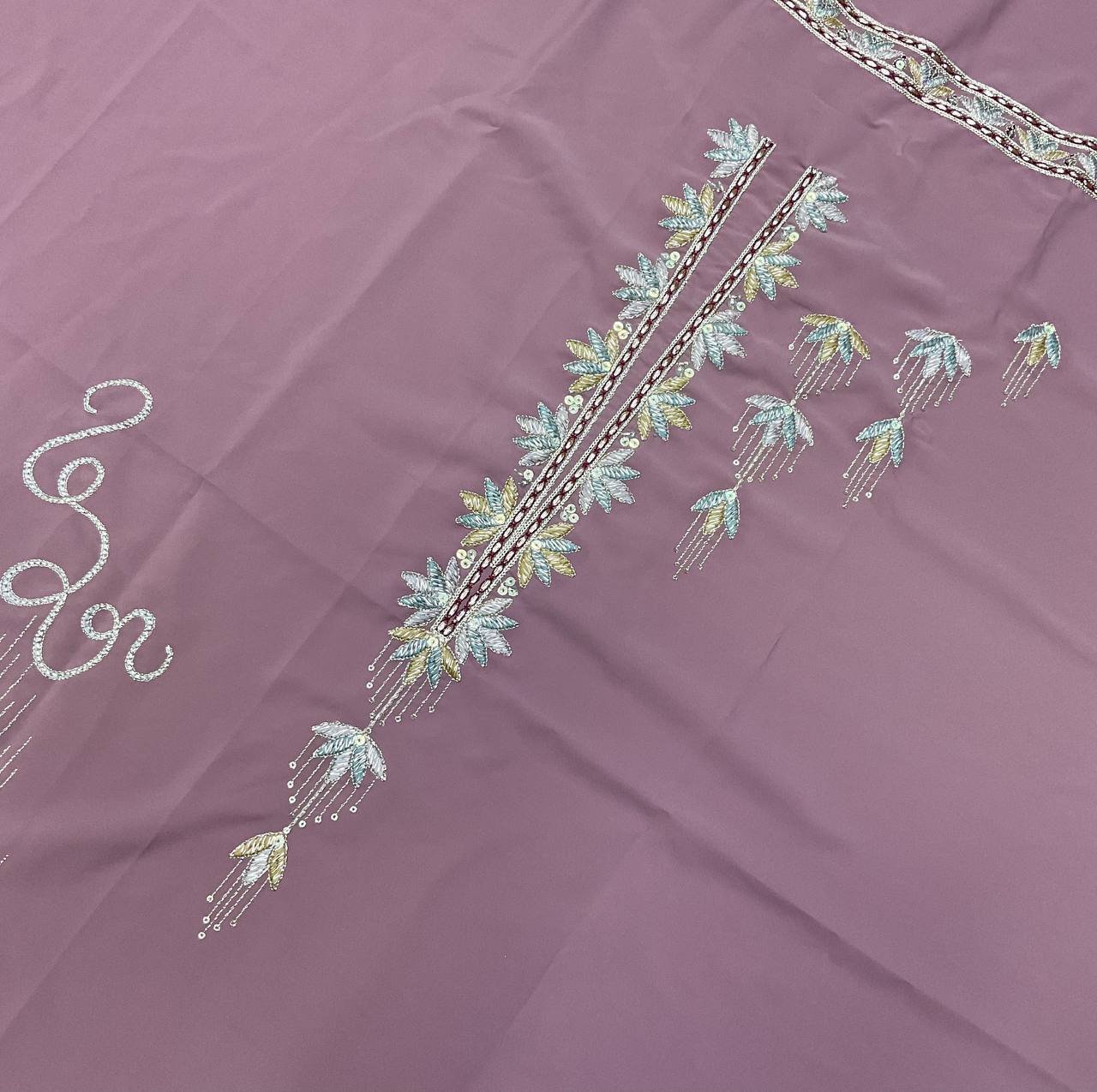 Embroidered Silk Kurta For Ethnic Wear 5 Embroidered Silk Kurta For Ethnic Wear - Image 5