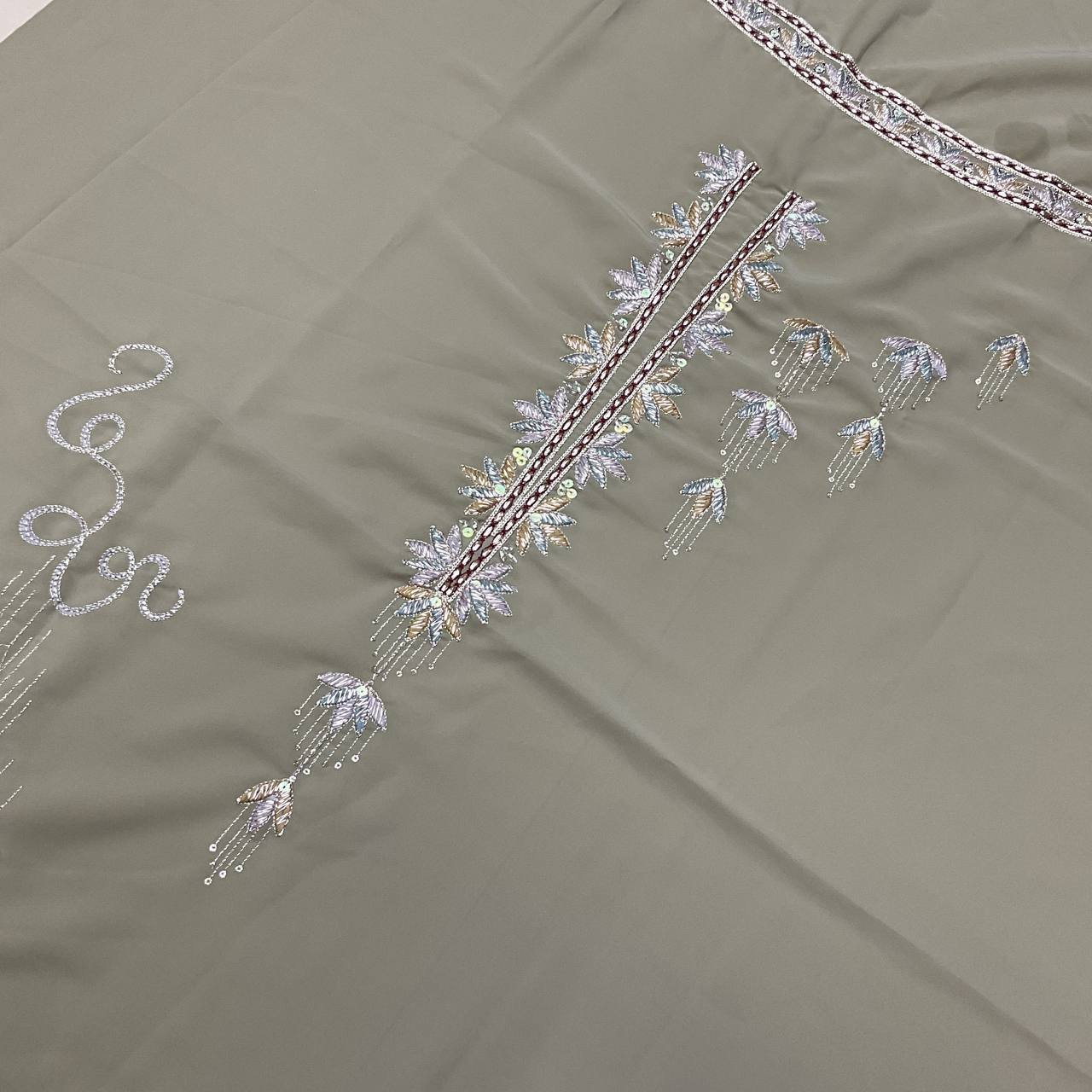 Embroidered Silk Kurta For Ethnic Wear 7 Embroidered Silk Kurta For Ethnic Wear - Image 7