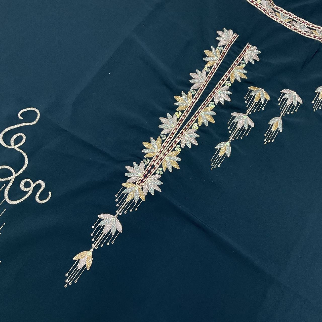 Embroidered Silk Kurta For Ethnic Wear 9 Embroidered Silk Kurta For Ethnic Wear - Image 9