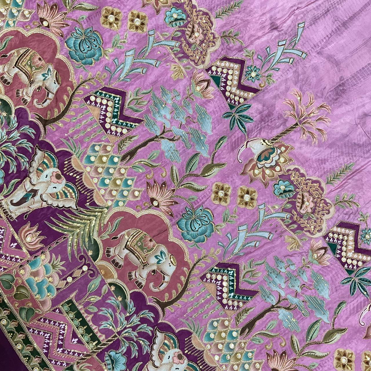 Ladies Ethnic Gown Fabric 8 Ladies Ethnic Gown Fabric - Image 8
