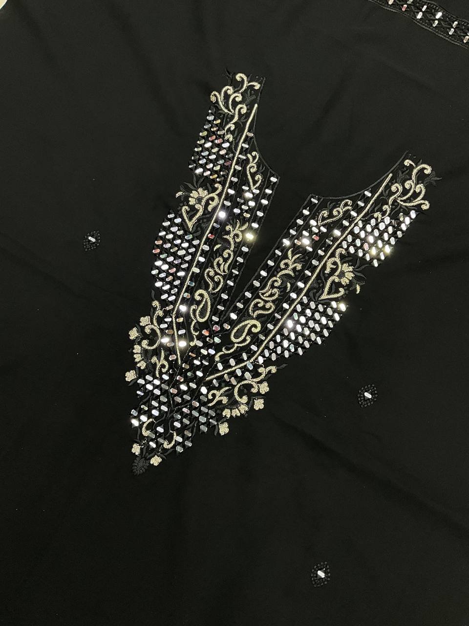 Embroidered Mirror Work Kurta 3 Embroidered Mirror Work Kurta - Image 3