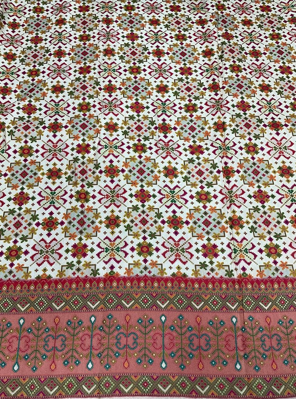 Printed Ethnic Long Jacket Kurta Fabric 6 Printed Ethnic Long Jacket Kurta Fabric - Image 6