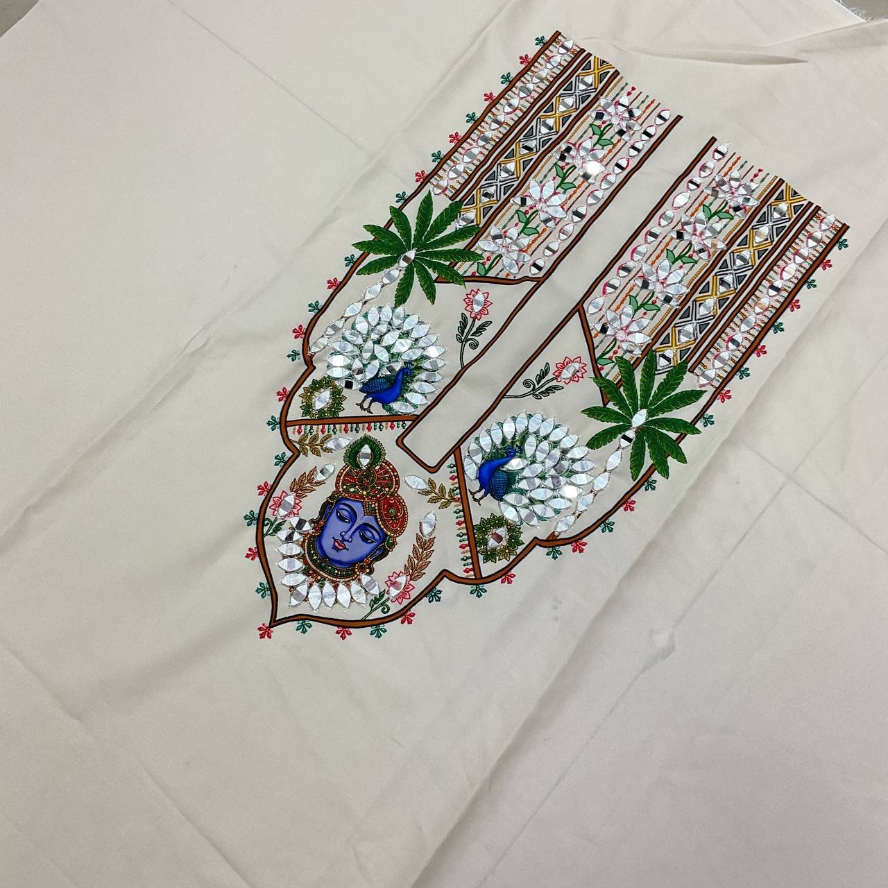 Off White Mens Ethnic Kurta 2 Off White Mens Ethnic Kurta - Image 2