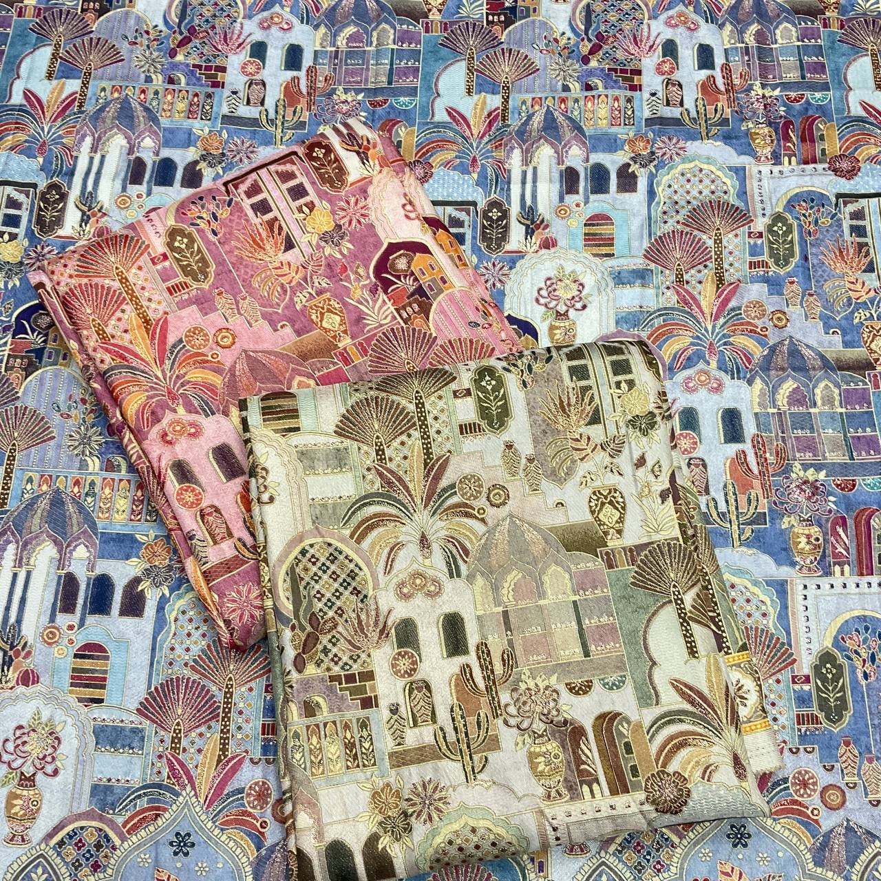 Printed Ethnic Fabric 1 Printed Ethnic Fabric