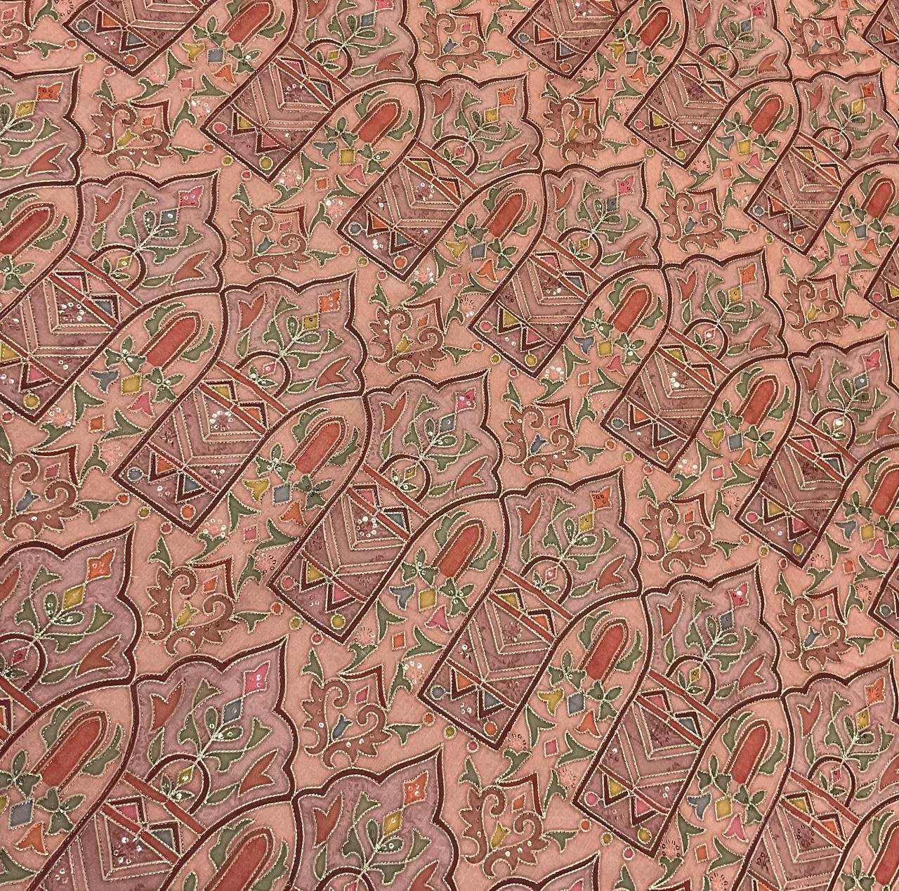 Ethnic All Over Embroidered Fabric 7 Ethnic All Over Embroidered Fabric - Image 7