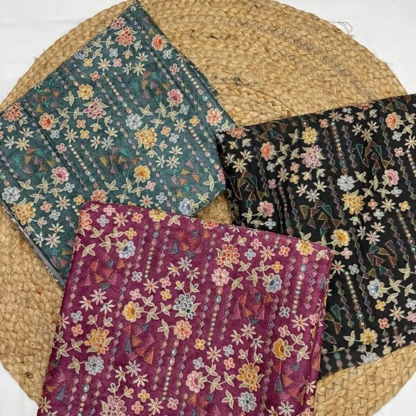 Home Page 2 Floral Ethnic Kurta Fabric